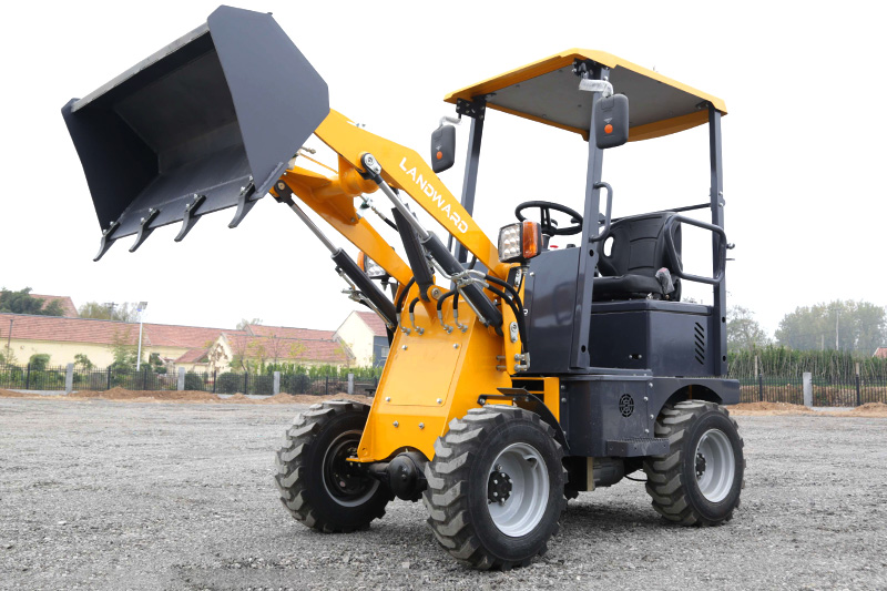 LANDWARD 605E Electric Wheel Loader - 500kg Compact Battery-Powered Mini Loader