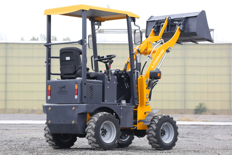 LANDWARD 605E Electric Wheel Loader - 500kg Compact Battery-Powered Mini Loader