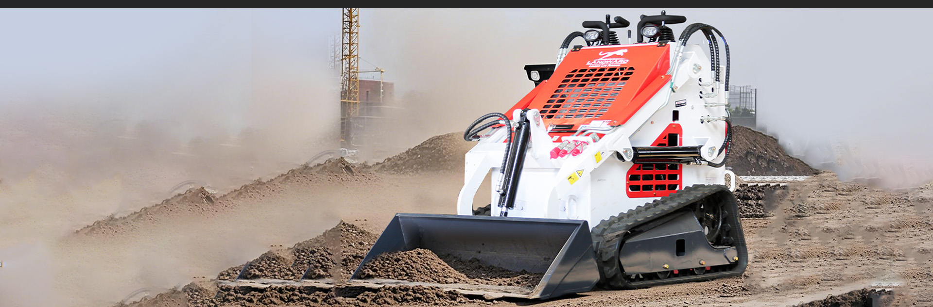 Mini Skid Loader ST480 | Compact Track Loader for Landscaping & Construction